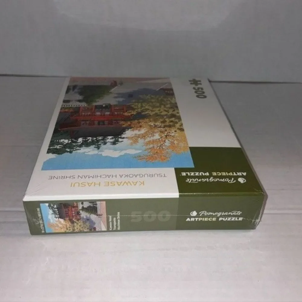 Pomegranate Kawase Hasui Tsurugaoka Hachiman Shrine 500 Piece Art Jigsaw Puzzle